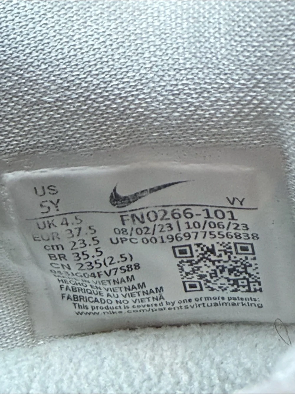 Nike kobes protro 8 White & Purple Low-Top Basketball Shoes w/Numeric Graphic - Picture 5 of 8